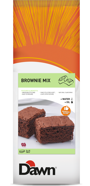 Brownie Mix-Cake  