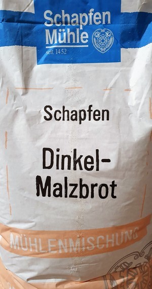 SCHAPFEN Dinkel Malzbrot 100% - pa espelta,malta -  