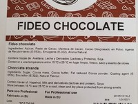 Fideu Xocolata Pur