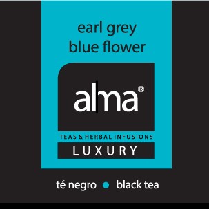 Alma Te Negre Earl-Grey Blue Flower