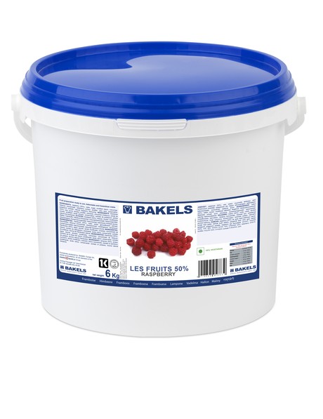 Les Fruits Raspberry 50% 6Kg - Gerds Bakels