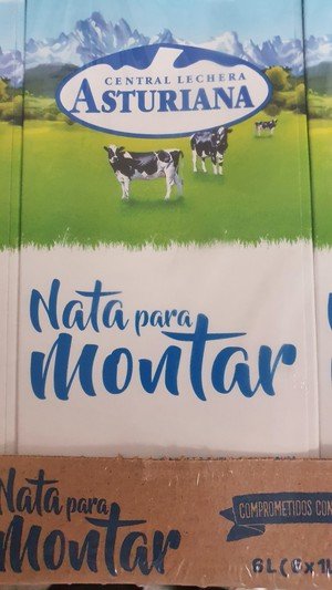 Nata Asturiana 38% 1ltx6un