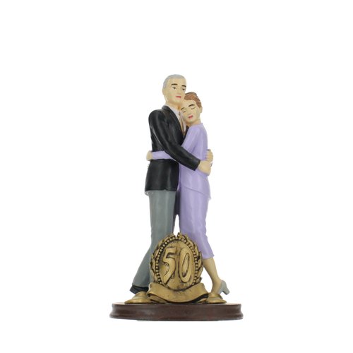Parella Casament 50 Anivesari Abraçats