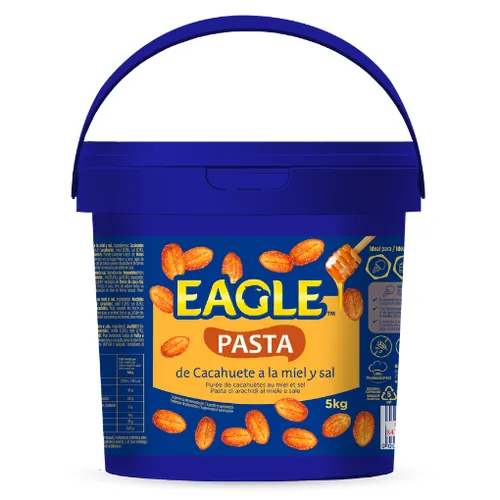 EAGLE Pasta de Cacauet amb mel i sal 100%