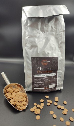 Cobert.pura Blanca CARAMEL 29% - CHOCOLAT PREMIUM