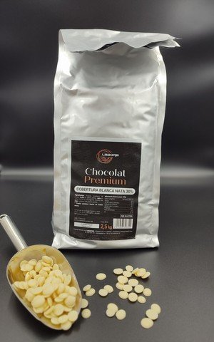 Cobertura pura Blanca PANNA 30% - CHOCOLAT PREMIUM