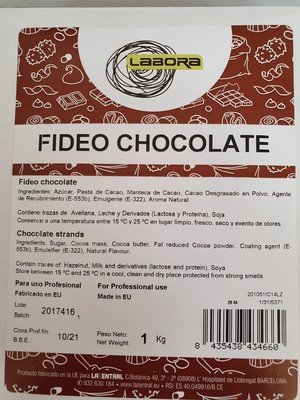 Fideu Xocolata Pur