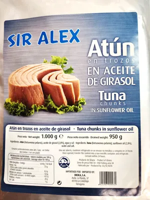 Tonyina bossa 1kg SIR ALEX 